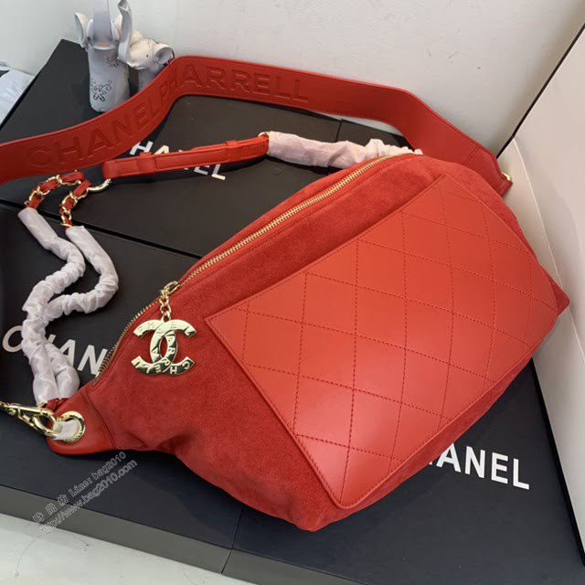 Chanel女包 2019新款 Chanel x Pharrell菲董聯名限量 香奈兒小豬羅志祥腰包  djc3822